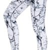 TwentyonefitnessYoga Thick High Waist Yoga Pants with Pockets, Tummy Control Workout Running Yoga Leggings for WomenLeggings