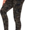 TwentyonefitnessYoga Thick High Waist Yoga Pants with Pockets, Tummy Control Workout Running Yoga Leggings for WomenLeggings