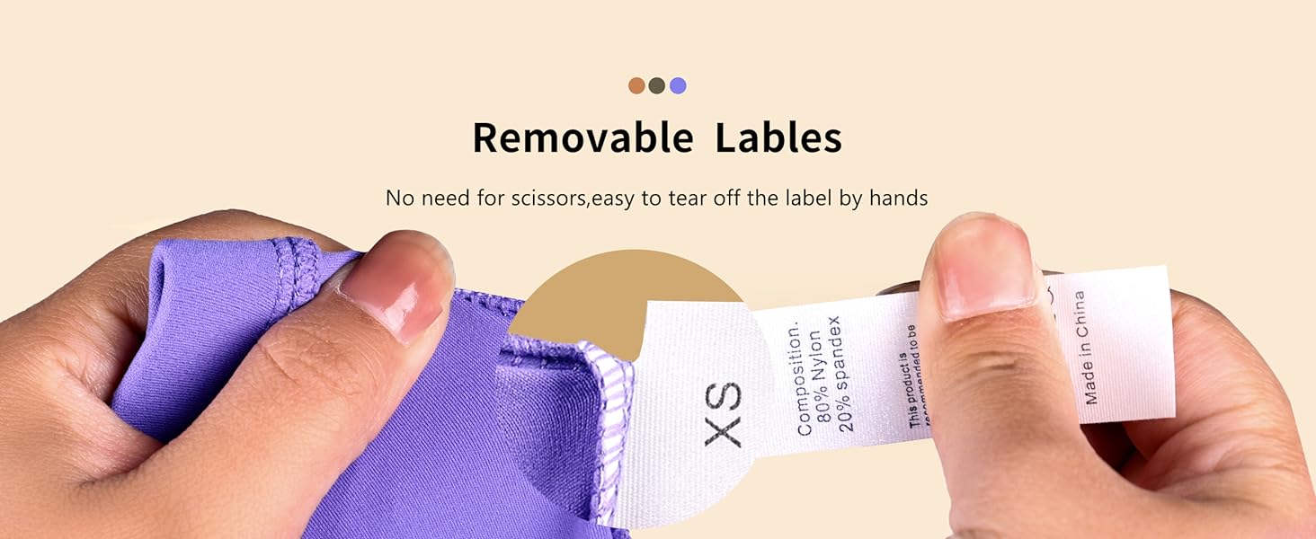 easy ro take the lable