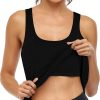 TwentyonefitnessYoga  Hot TopsWomens Tank Tops with Built in Bras Racerback Yoga Workout Sports Activewear
